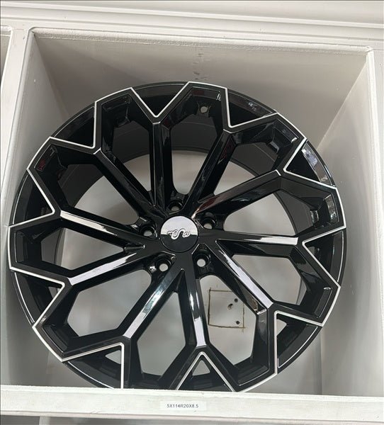 U2 WHEEL U2 - 65 - M 22X8 ET +38 5x120 CB (74.2) B+MW1 - Gun Hill Tire House (WTW - WHOLESALE TIRES & WHEELS)