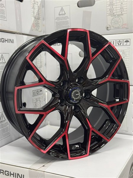 VELSEN WHEEL 108 - M 17X7.5 ET +38 5x114.3 CB (73.1) B+M+TR4 - Gun Hill Tire House (WTW - WHOLESALE TIRES & WHEELS)