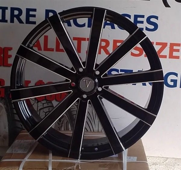 VELOCITY WHEEL VW12 - M 20X8.5 ET +35 5x114.3 CB (73.1) B+MW - Gun Hill Tire House (WTW - WHOLESALE TIRES & WHEELS)