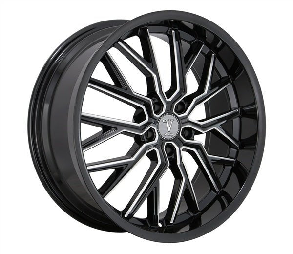 VELOCITY WHEEL VW32 - M 20X8.5 ET +35 5x120 CB (74.2) B+MW - Gun Hill Tire House (WTW - WHOLESALE TIRES & WHEELS)