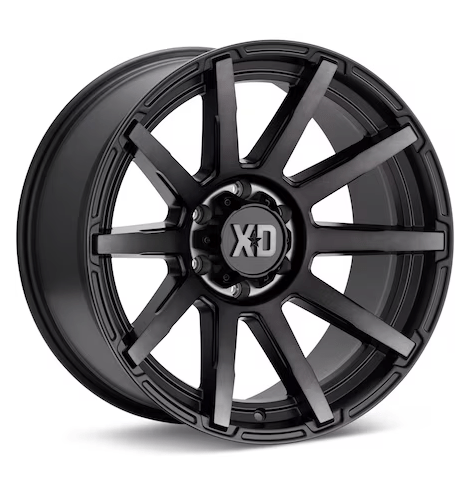 XD847 Outbreak (Black Machined w/Grey Tint) - Gun Hill Tire House (WTW - WHOLESALE TIRES & WHEELS)