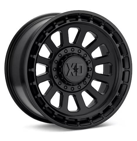 XD856 Omega (Black Painted) - Gun Hill Tire House (WTW - WHOLESALE TIRES & WHEELS)