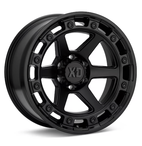 XD862 Raid (Satin Black Painted) - Gun Hill Tire House (WTW - WHOLESALE TIRES & WHEELS)
