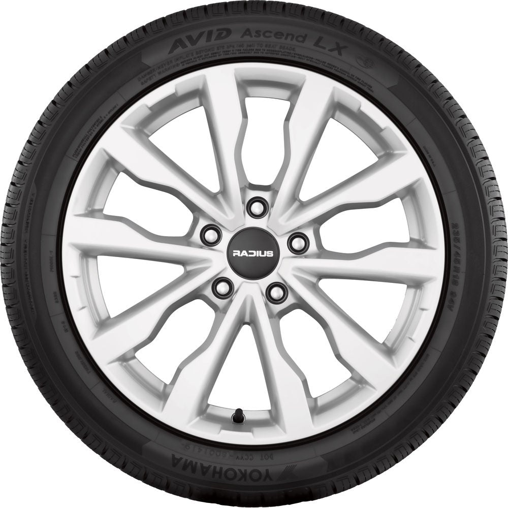 Yokohama Avid Ascend LX 215/70R15/4 98T BW All Season Tire - Gun Hill Tire House (WTW - WHOLESALE TIRES & WHEELS)