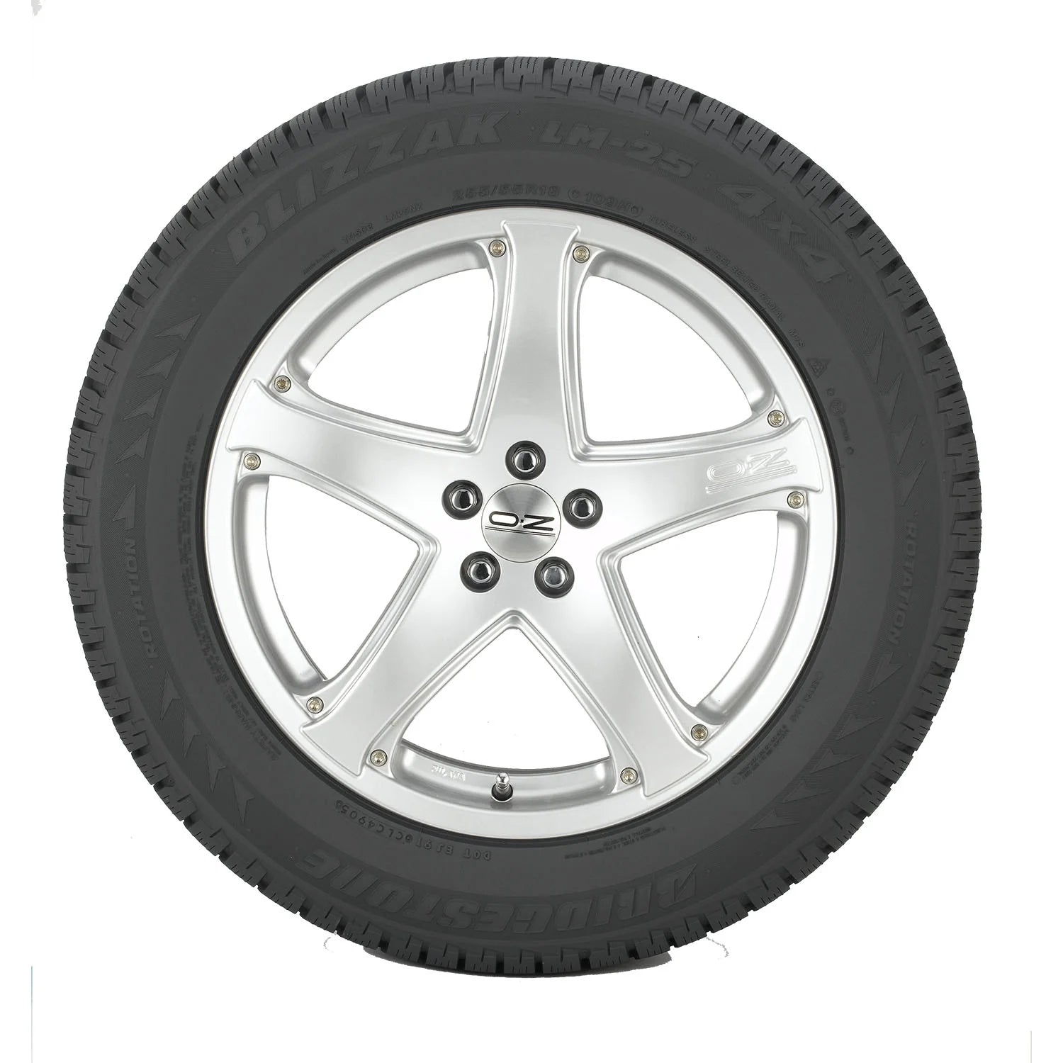 245/50R17 Bridgestone Blizzak LM - 25 RFT Winter 99H Passenger Tire - Gun Hill Tire House (WTW - WHOLESALE TIRES & WHEELS)