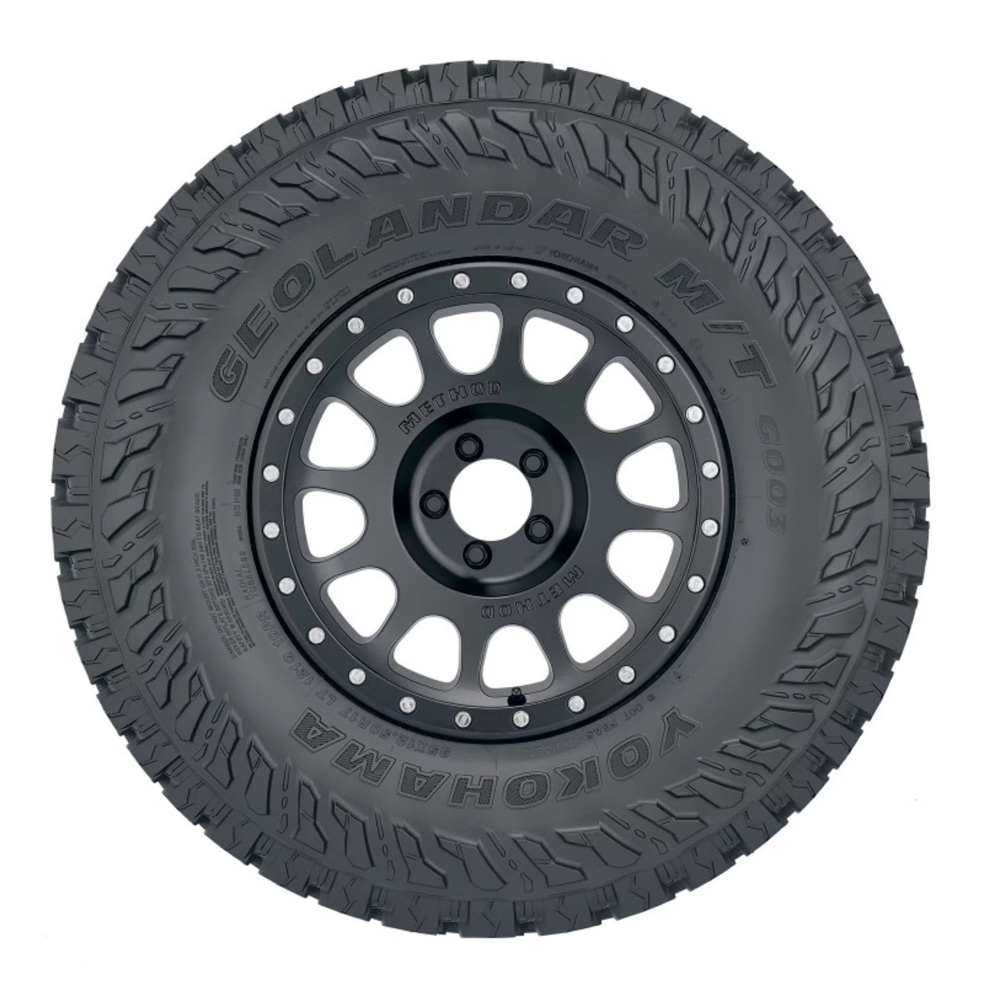 LT225/75R16 Yokohama Geolandar M/T G003 Mud Terrain 115/112Q E Light Truck Tire - Gun Hill Tire House (WTW - WHOLESALE TIRES & WHEELS)