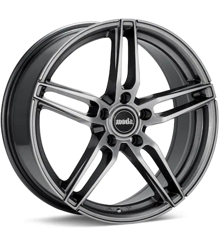 MODA MD26 MACHINED W/ANTHRACITE ACCENT - Gun Hill Tire House (WTW - WHOLESALE TIRES & WHEELS)