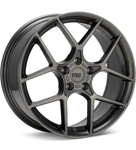 MOTEGI RACING MR924 GRAPHITE SILVER - Gun Hill Tire House (WTW - WHOLESALE TIRES & WHEELS)
