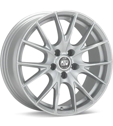 MSW TYPE 25 MATTE SILVER PAINTED - Gun Hill Tire House (WTW - WHOLESALE TIRES & WHEELS)