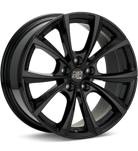 MSW TYPE 27T GLOSS BLACK PAINTED - Gun Hill Tire House (WTW - WHOLESALE TIRES & WHEELS)