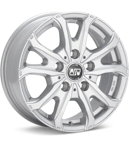 MSW TYPE 48 VAN SILVER PAINTED - Gun Hill Tire House (WTW - WHOLESALE TIRES & WHEELS)