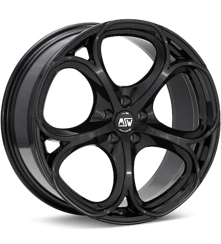 MSW TYPE 82 GLOSS BLACK PAINTED - Gun Hill Tire House (WTW - WHOLESALE TIRES & WHEELS)