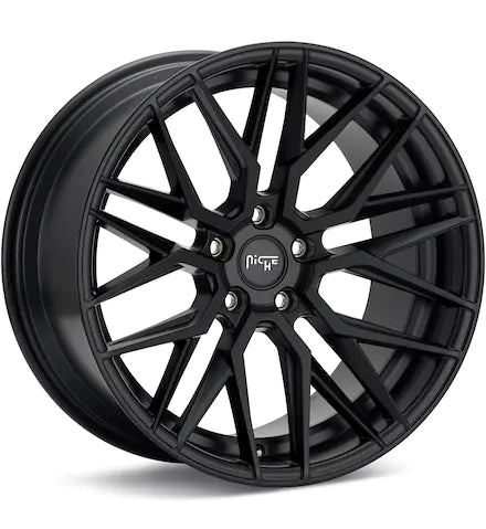 NICHE ROAD WHEELS GAMMA BLACK PAINTED - Gun Hill Tire House (WTW - WHOLESALE TIRES & WHEELS)