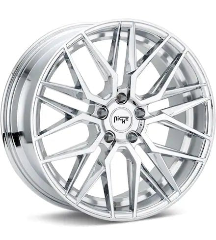 NICHE ROAD WHEELS GAMMA GLOSS BLACK PAINTED - Gun Hill Tire House (WTW - WHOLESALE TIRES & WHEELS)