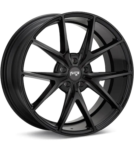 NICHE ROAD WHEELS MISANO GLOSS BLACK PAINTED - Gun Hill Tire House (WTW - WHOLESALE TIRES & WHEELS)