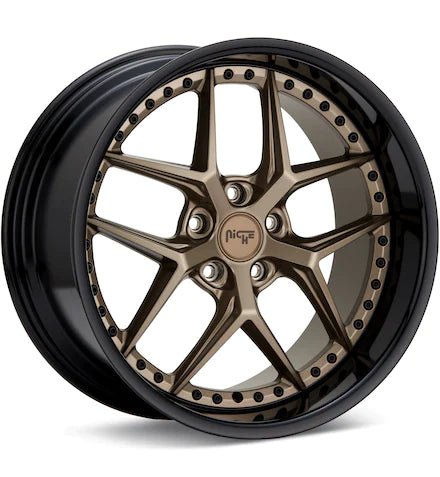 NICHE ROAD WHEELS VICE MATTE BRONZE W/BLACK RING - Gun Hill Tire House (WTW - WHOLESALE TIRES & WHEELS)