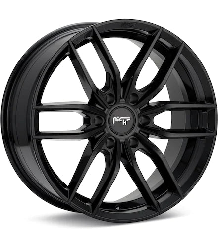 NICHE ROAD WHEELS VOSSO SUV GLOSS BLACK PAINTED - Gun Hill Tire House (WTW - WHOLESALE TIRES & WHEELS)