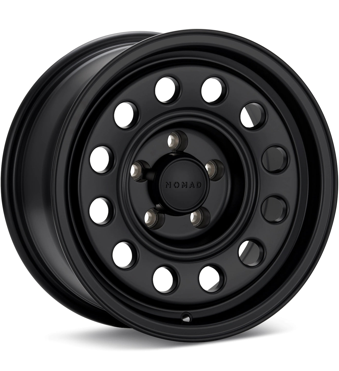 NOMADÂ CONVOY 15 SATIN BLACK PAINTED - Gun Hill Tire House (WTW - WHOLESALE TIRES & WHEELS)