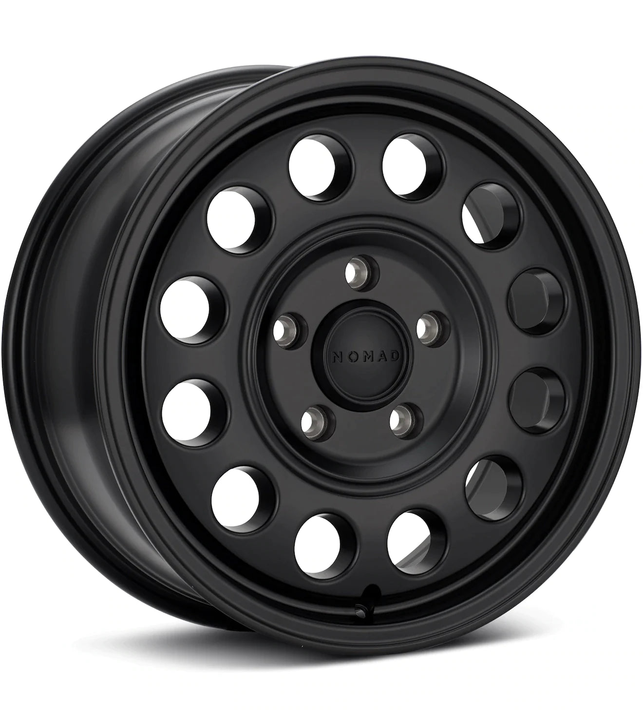 NOMAD CONVOY VAN SATIN BLACK PAINTED - Gun Hill Tire House (WTW - WHOLESALE TIRES & WHEELS)