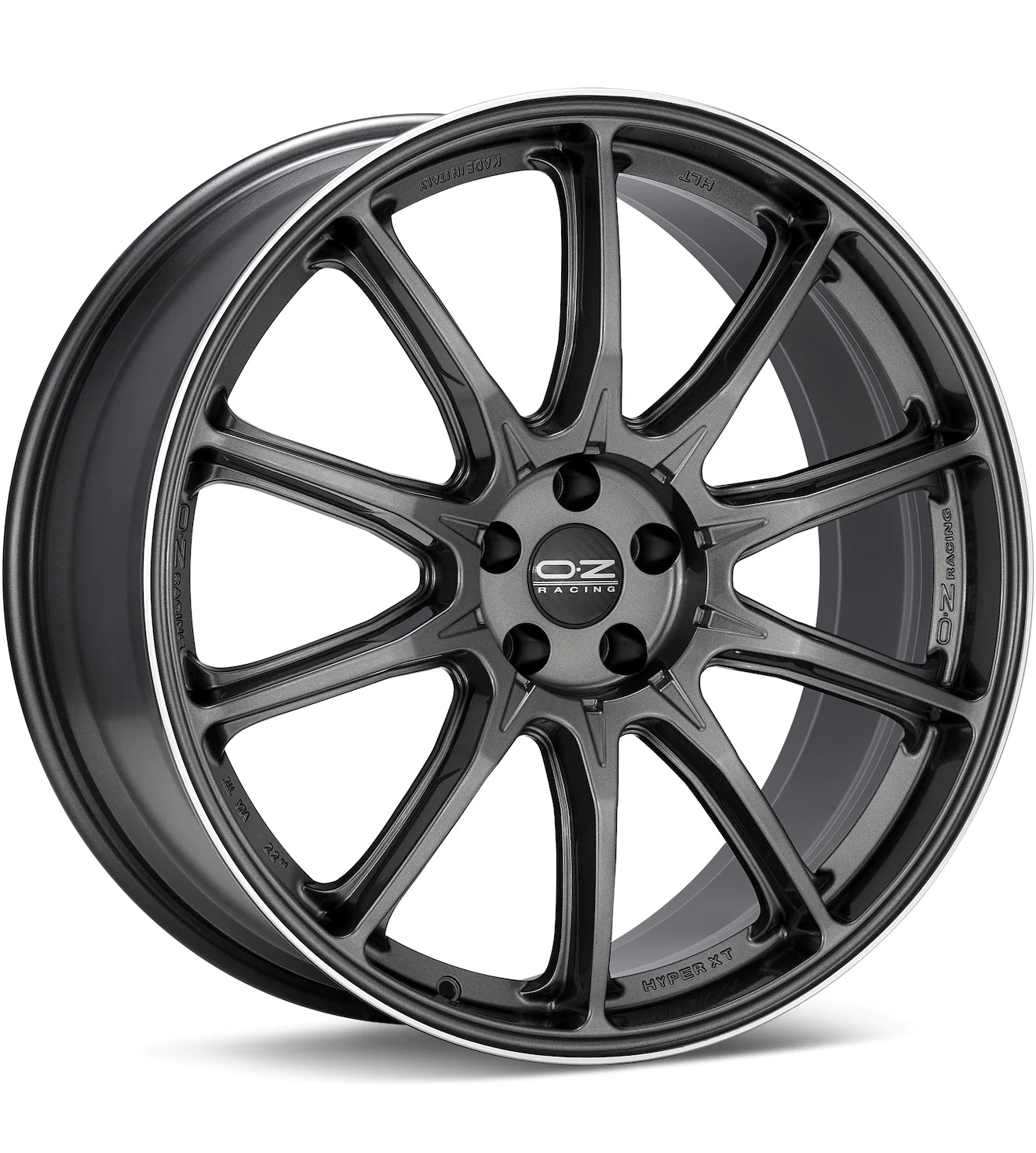 O.Z. HYPER XT HLT GLOSS BLACK PAINTED - Gun Hill Tire House (WTW - WHOLESALE TIRES & WHEELS)