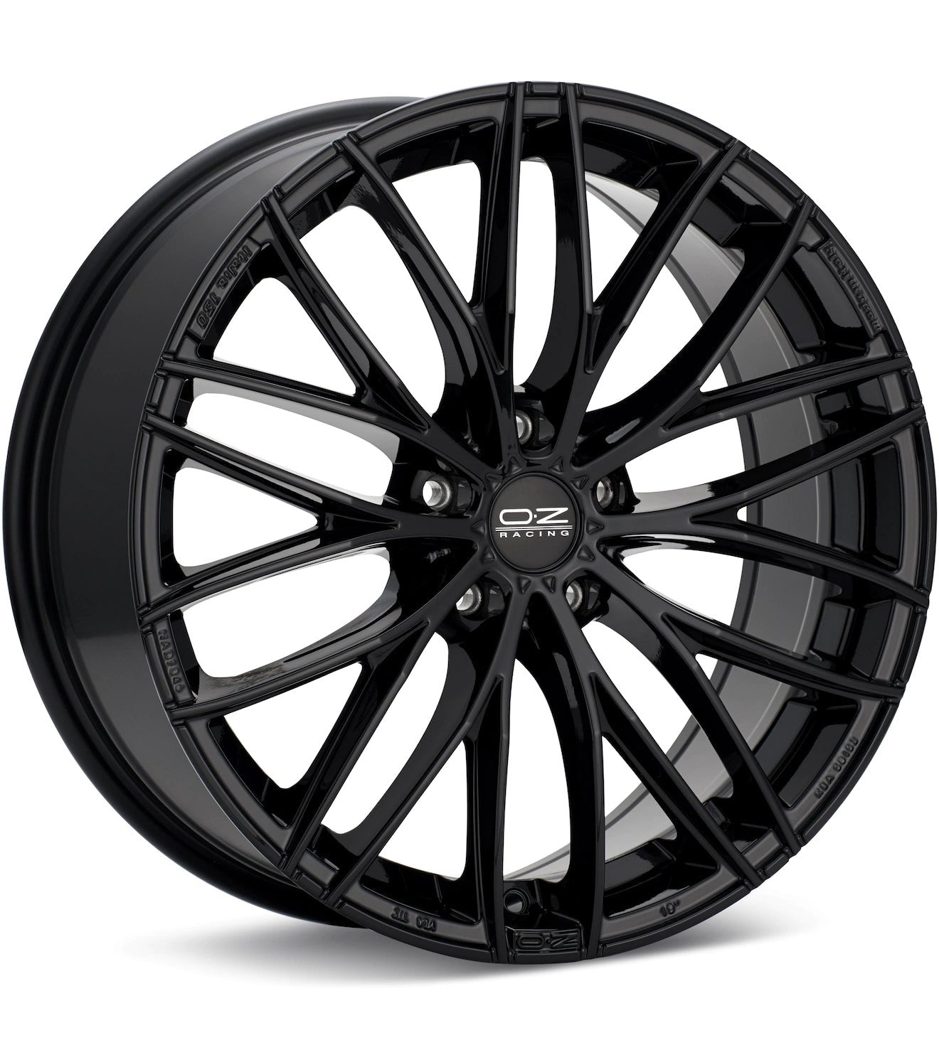 O.Z. ITALIA 150 GLOSS BLACK PAINTED - Gun Hill Tire House (WTW - WHOLESALE TIRES & WHEELS)
