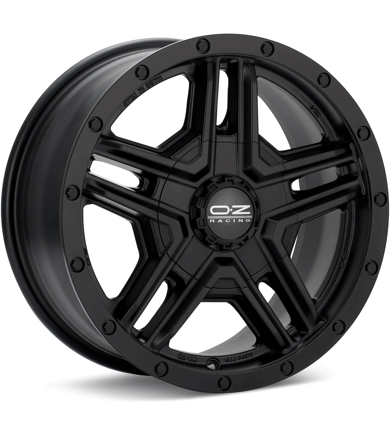 O.Z. RALLY ADVENTURE MATTE GRAPHITE W/BLACK LIP - Gun Hill Tire House (WTW - WHOLESALE TIRES & WHEELS)