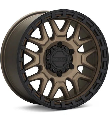 RACELINE KRANK MATTE BRONZE W/BLACK LIP - Gun Hill Tire House (WTW - WHOLESALE TIRES & WHEELS)