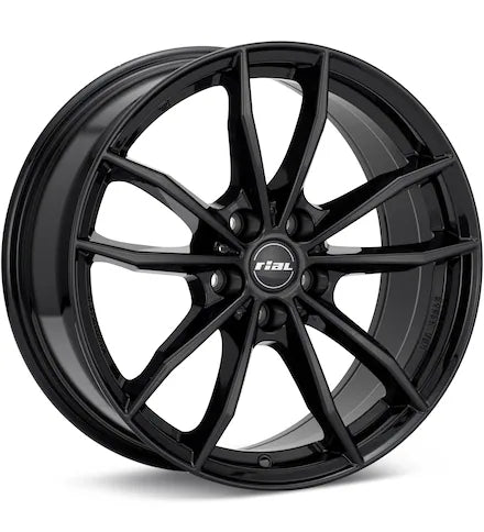 RIALÂ X12 GLOSS BLACK PAINTED - Gun Hill Tire House (WTW - WHOLESALE TIRES & WHEELS)