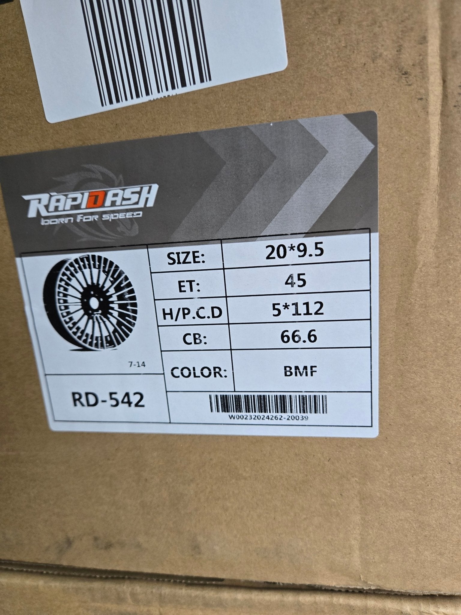 OE - FF542 20X9.5 5X112 BLACK MACHINED FACE - Gun Hill Tire House (WTW - WHOLESALE TIRES & WHEELS)