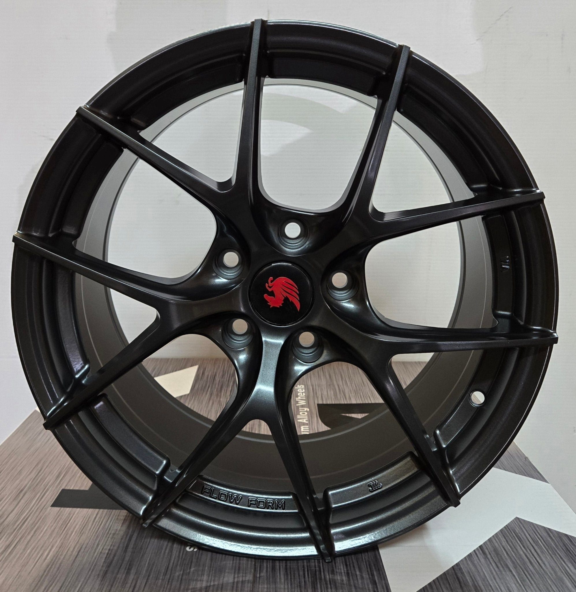 AR - 7610 17X8.0 5X112 5X114.3 MATTE GUNMETAL - Gun Hill Tire House (WTW - WHOLESALE TIRES & WHEELS)