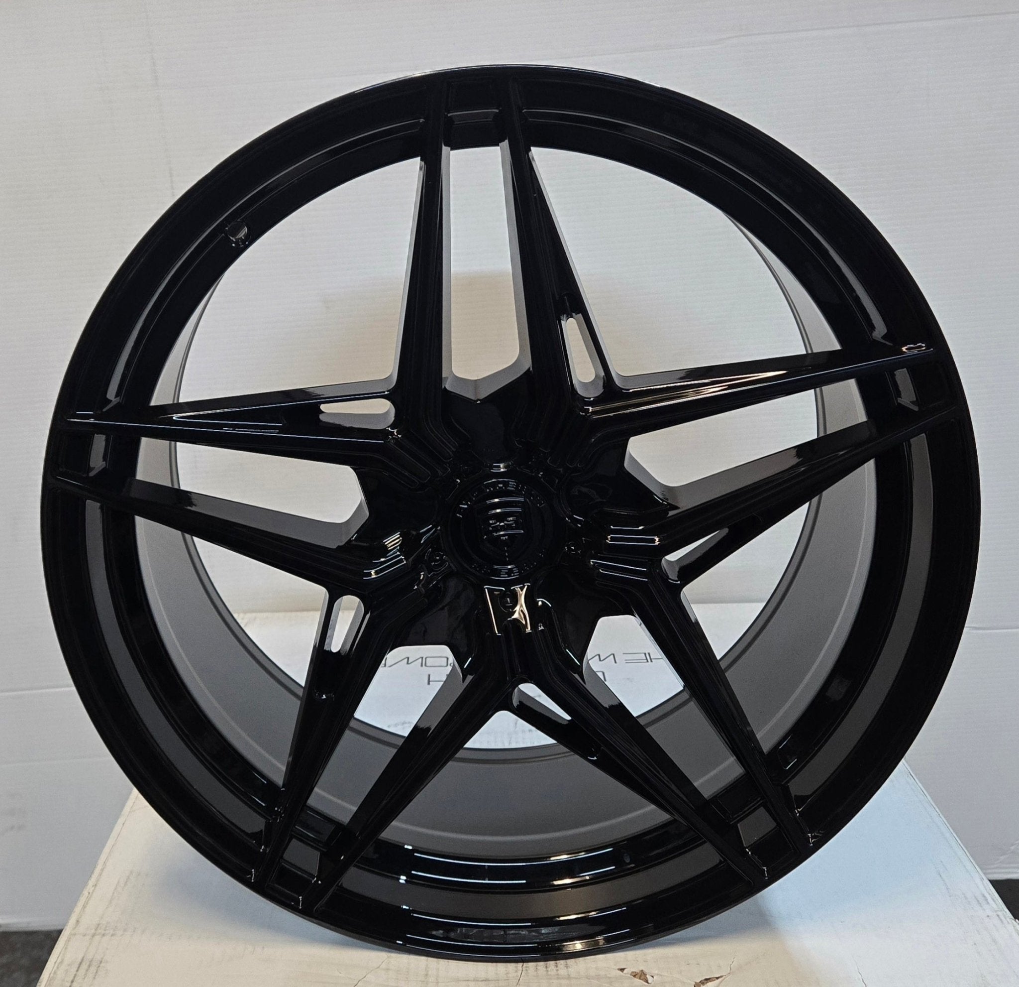 GWG HP5 20X9.0 BLANK GLOSS BLACK - Gun Hill Tire House (WTW - WHOLESALE TIRES & WHEELS)