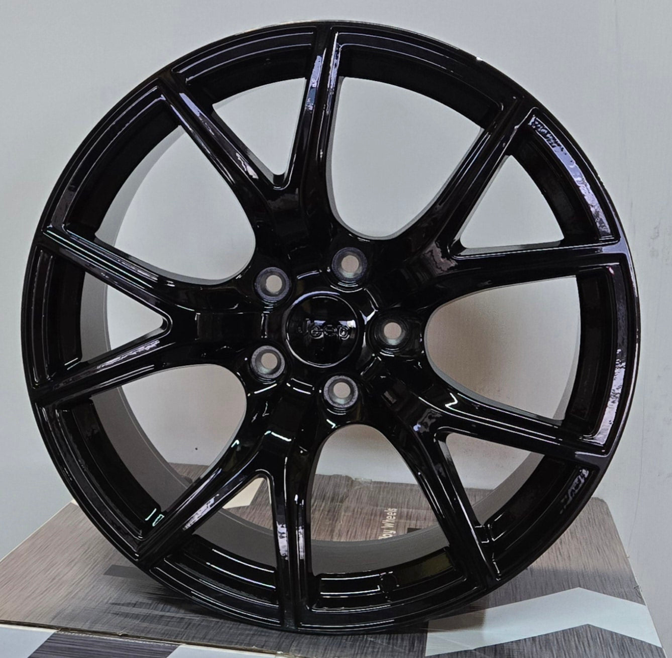 OE - 5337 SRT 20X9.5 5X127 GLOSS BLACK - Gun Hill Tire House (WTW - WHOLESALE TIRES & WHEELS)