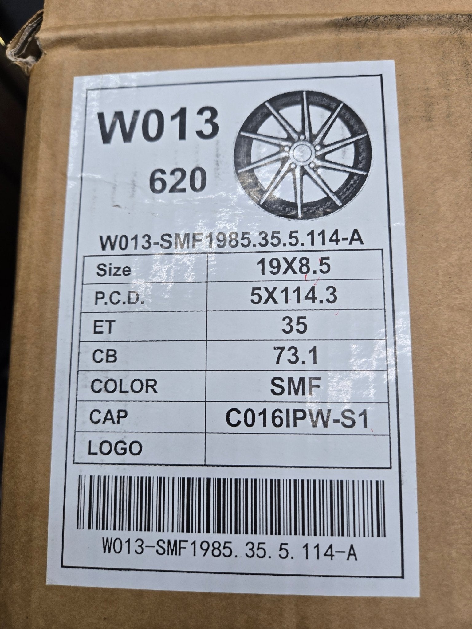 W013 19x8.5 5x112 5x114.3 SILVER MACHINED FACE - Gun Hill Tire House (WTW - WHOLESALE TIRES & WHEELS)