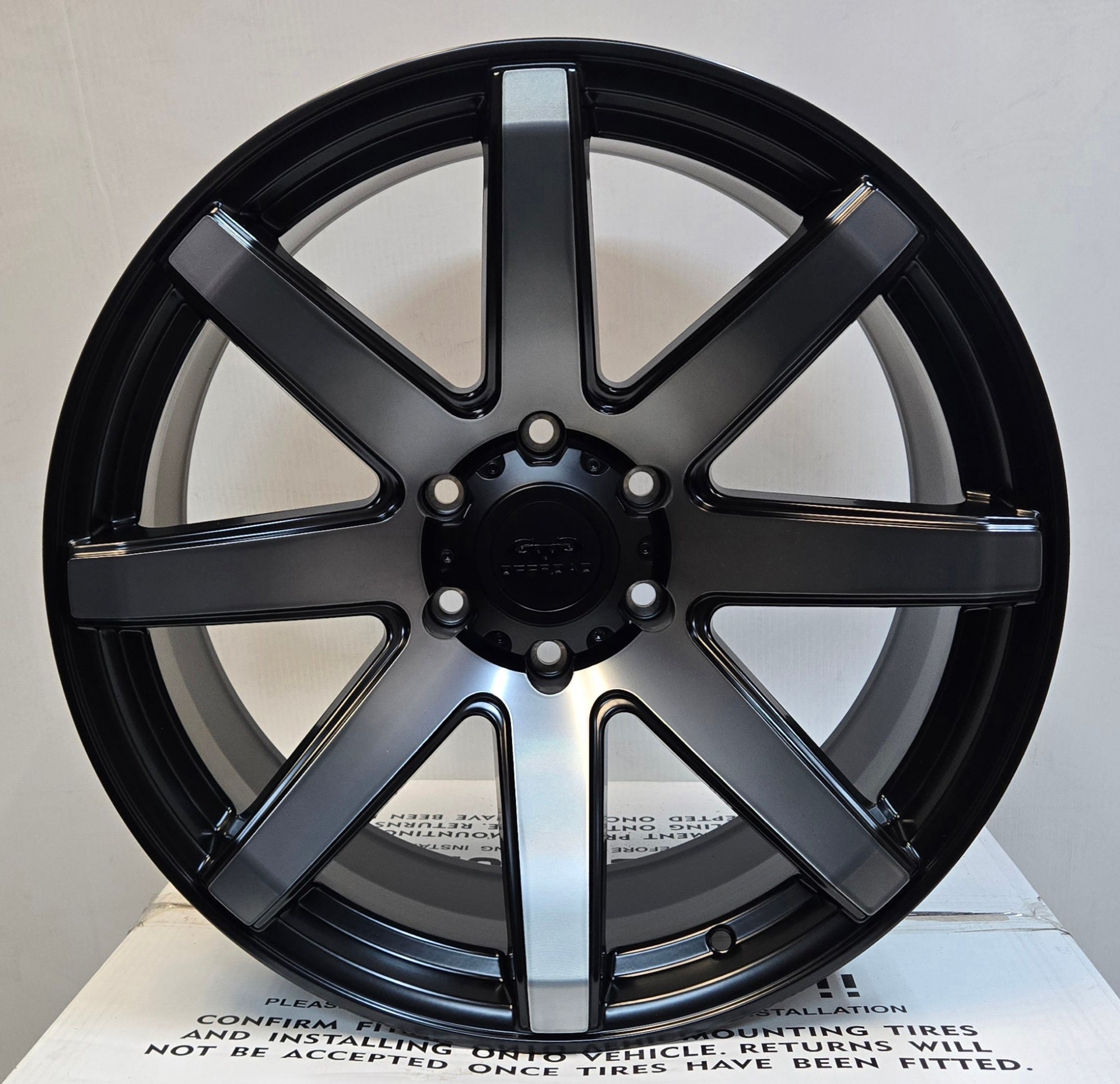 GWG G03 20x9 6x139.7 SATIN BLACK DARK TINT - Gun Hill Tire House (WTW - WHOLESALE TIRES & WHEELS)