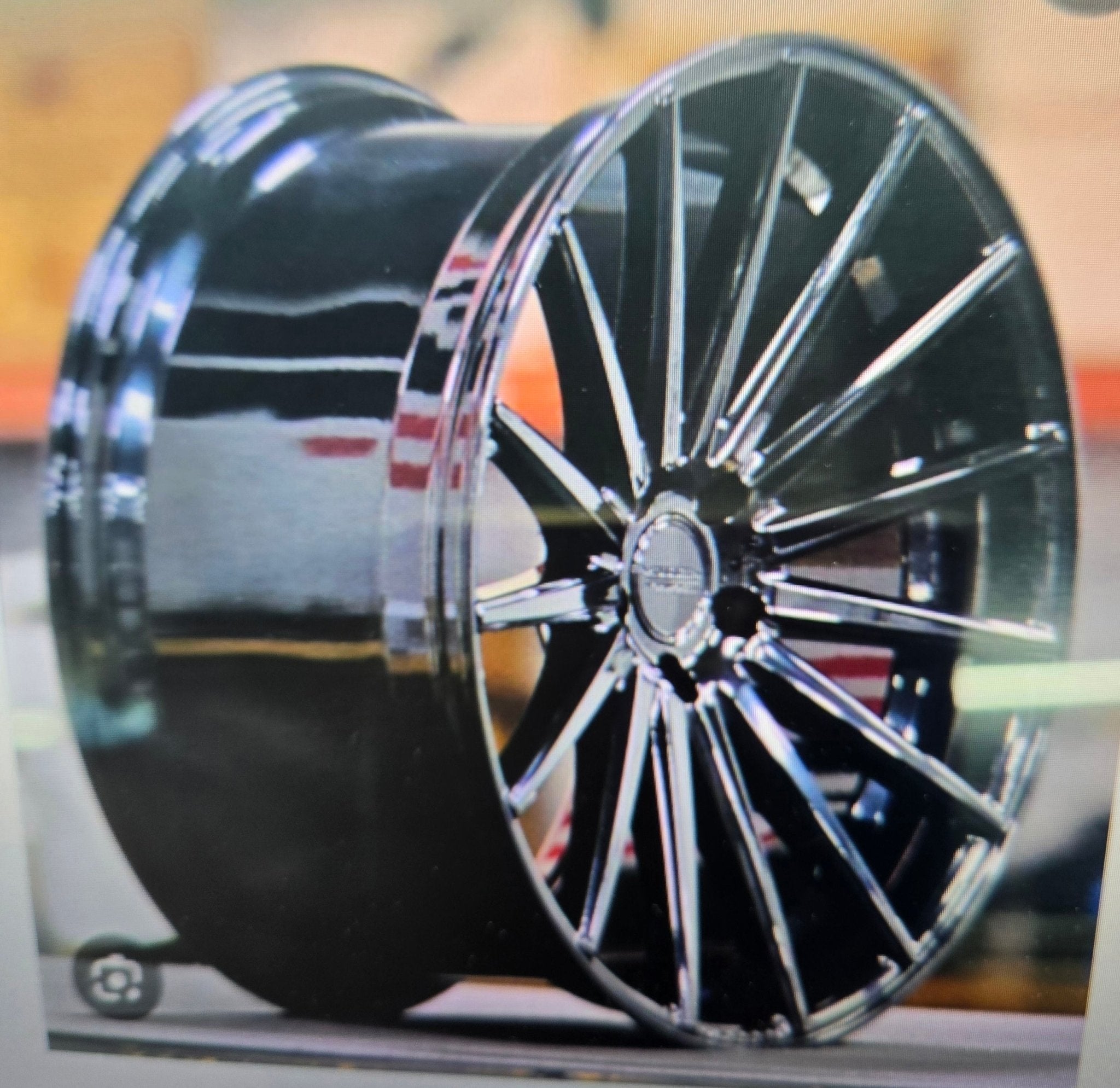 VOSSEN VFS32 22X10.0 5X114.3 GLOSS BLACK - Gun Hill Tire House (WTW - WHOLESALE TIRES & WHEELS)