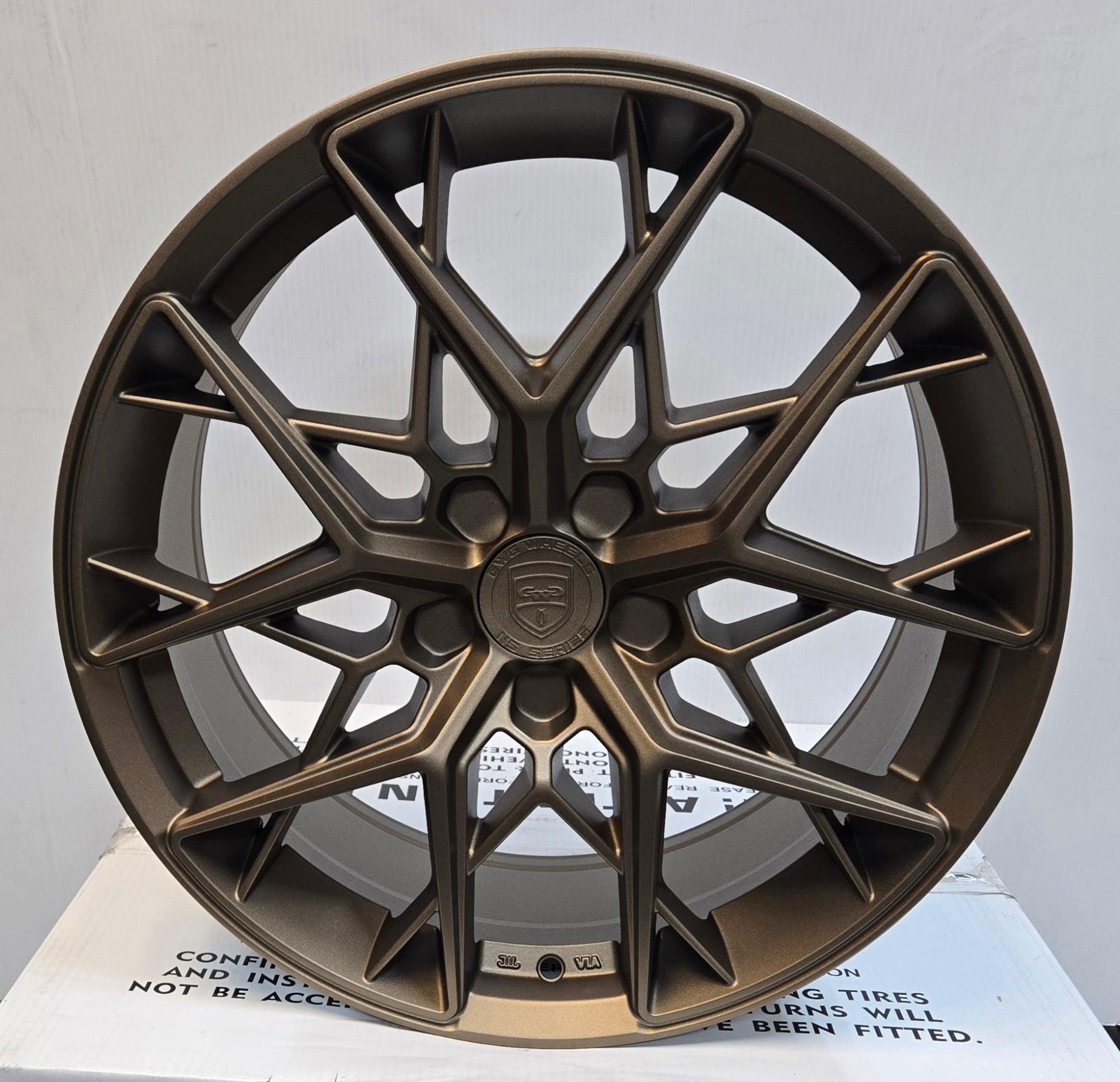GWG NS2 18x8 BLANK SATIN BRONZE - Gun Hill Tire House (WTW - WHOLESALE TIRES & WHEELS)