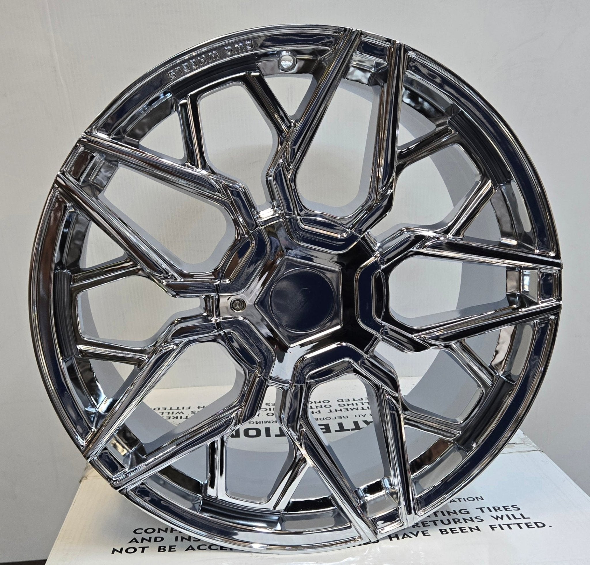GWG G46 MIZU 2085 20X8.5 BLANK CHROME - Gun Hill Tire House (WTW - WHOLESALE TIRES & WHEELS)