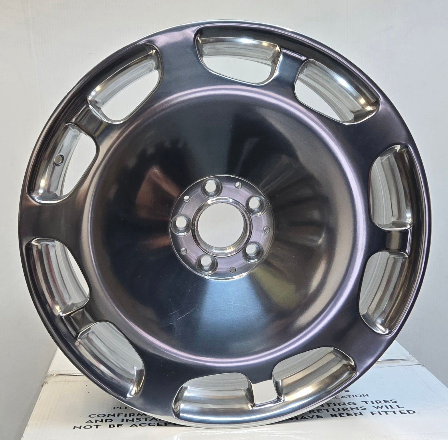 Y064 DISH STYLE 20x9.5 EXTRA HIGH SPEED POLISH - Gun Hill Tire House (WTW - WHOLESALE TIRES & WHEELS)