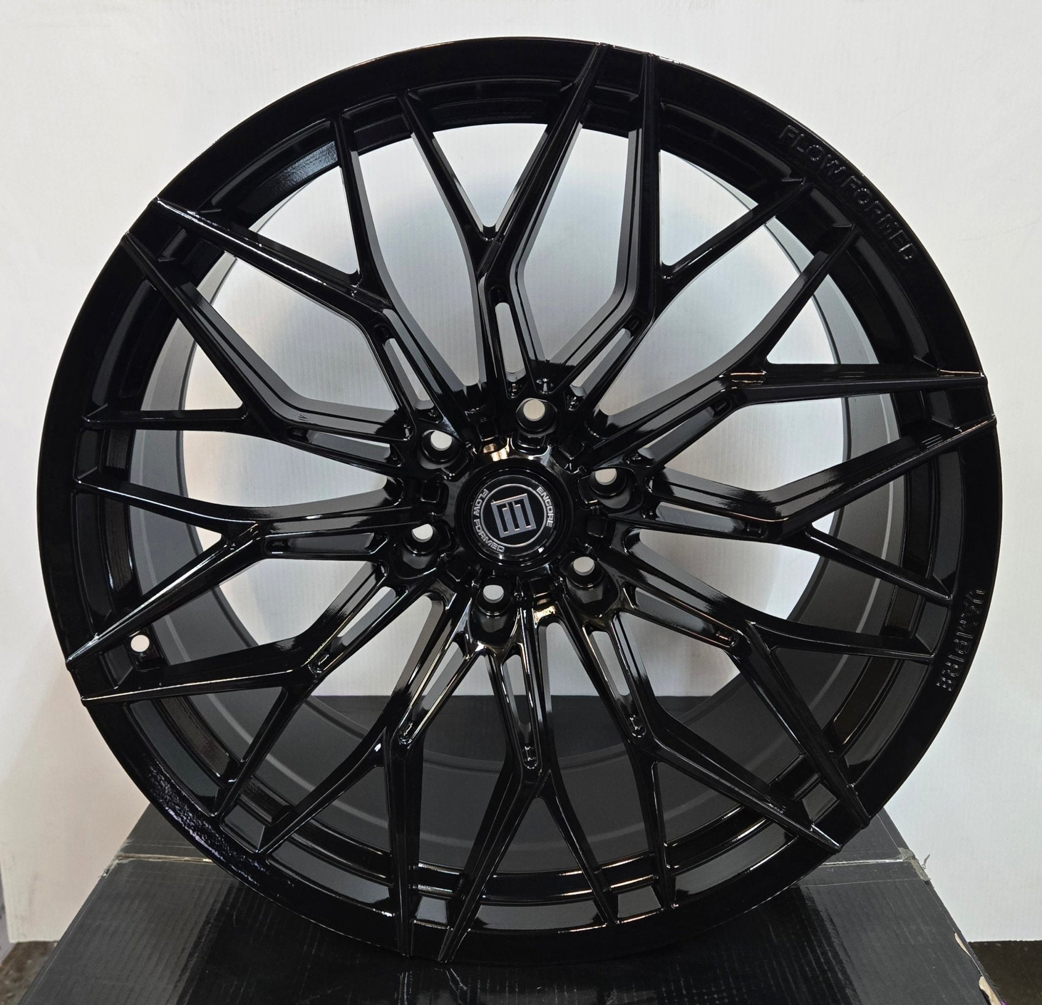 ENCORE U113 22x9.5 6x139.7 GLOSS BLACK - Gun Hill Tire House (WTW - WHOLESALE TIRES & WHEELS)