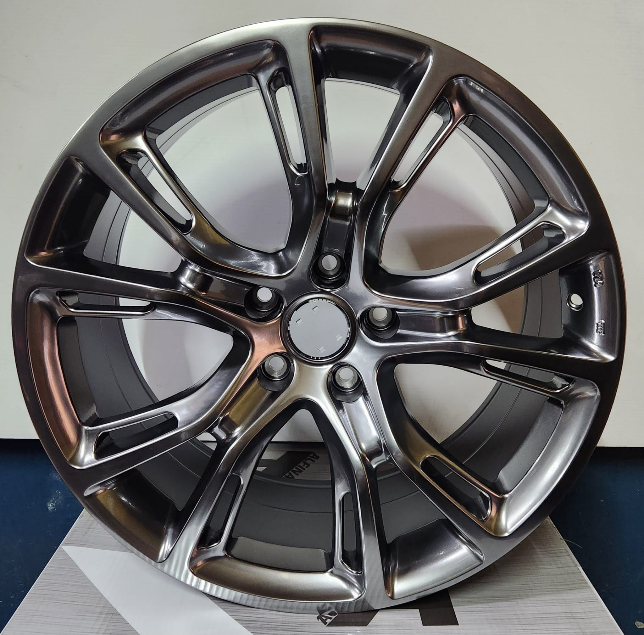 OE - 21919 - 41 20X9.0 5X127 HYPER BLACK SPYDER MONKEY - Gun Hill Tire House (WTW - WHOLESALE TIRES & WHEELS)