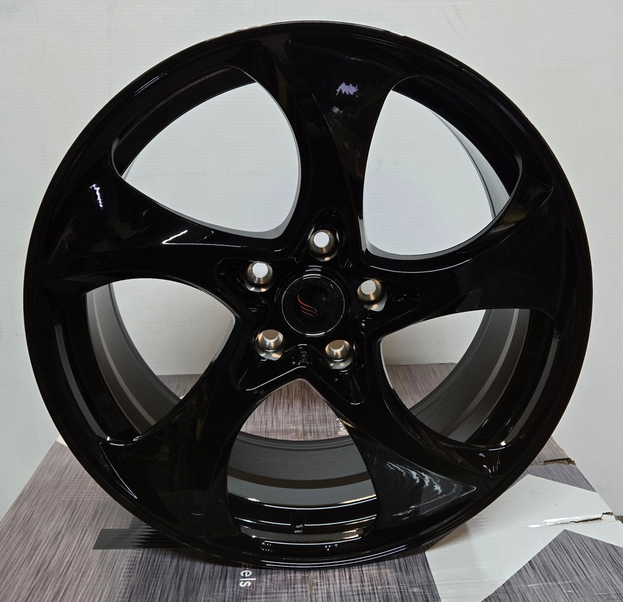 PEGASUS FF131 18x8.5 5x112 / 5x114.3 GLOSS BLACK - Gun Hill Tire House (WTW - WHOLESALE TIRES & WHEELS)