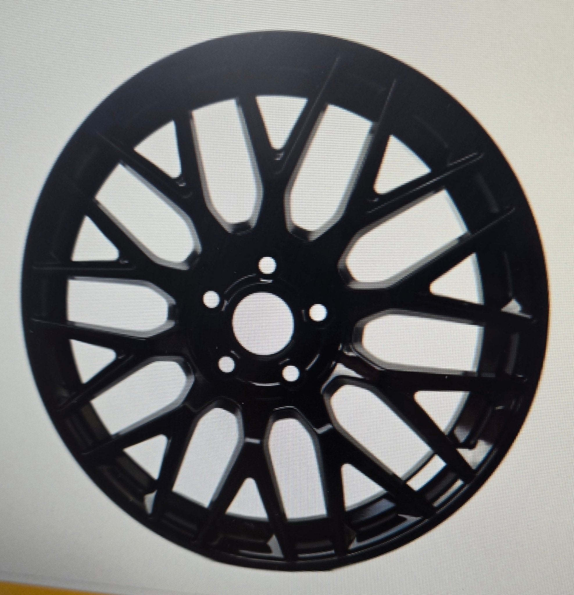 W803 22X11.5 5X112 ET47 GLOSS BLACK - Gun Hill Tire House (WTW - WHOLESALE TIRES & WHEELS)