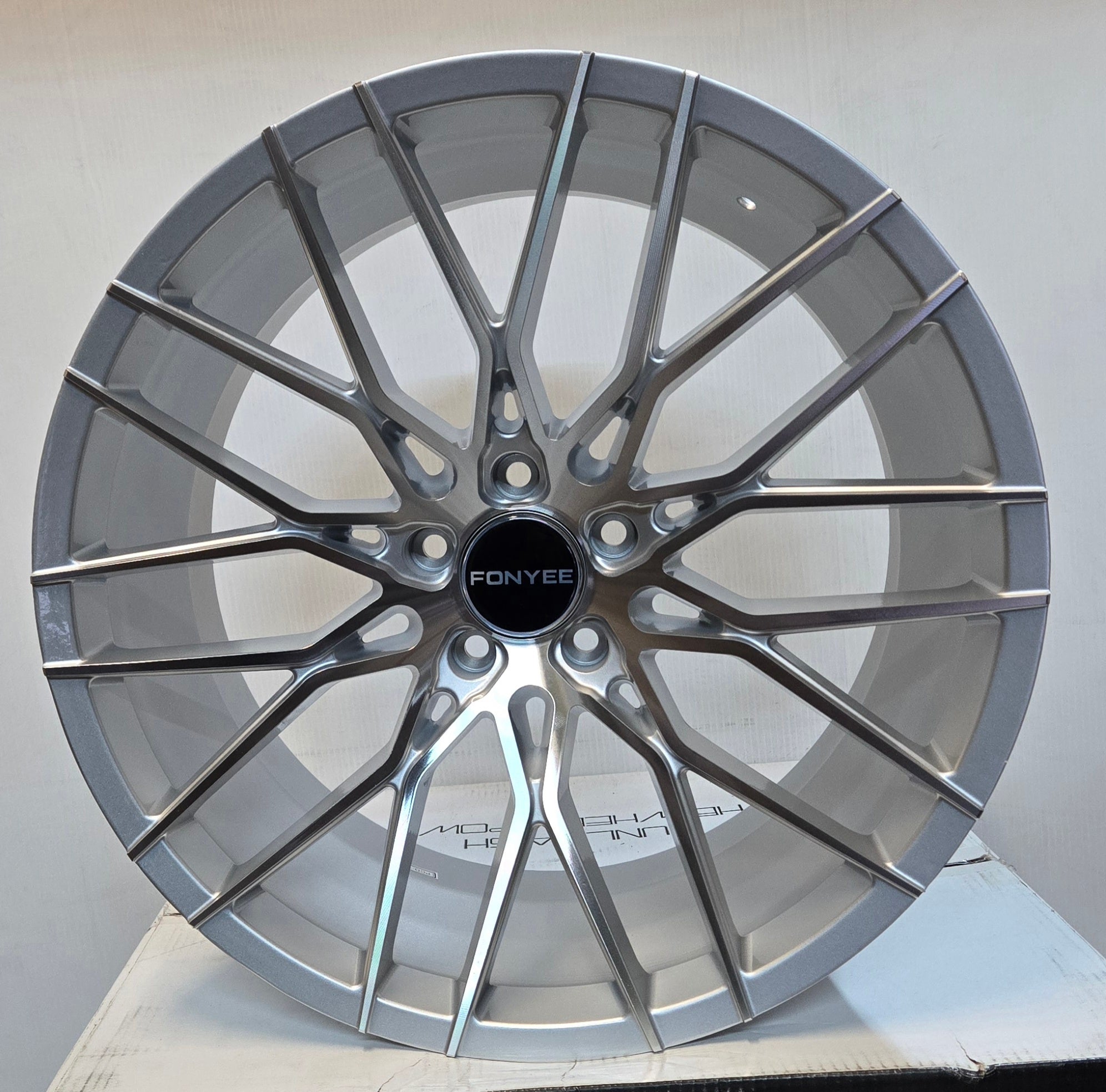 FOYEE - 10299 20X10.5 5X114.3 GLSS SILVER MACHINED FACE - Gun Hill Tire House (WTW - WHOLESALE TIRES & WHEELS)