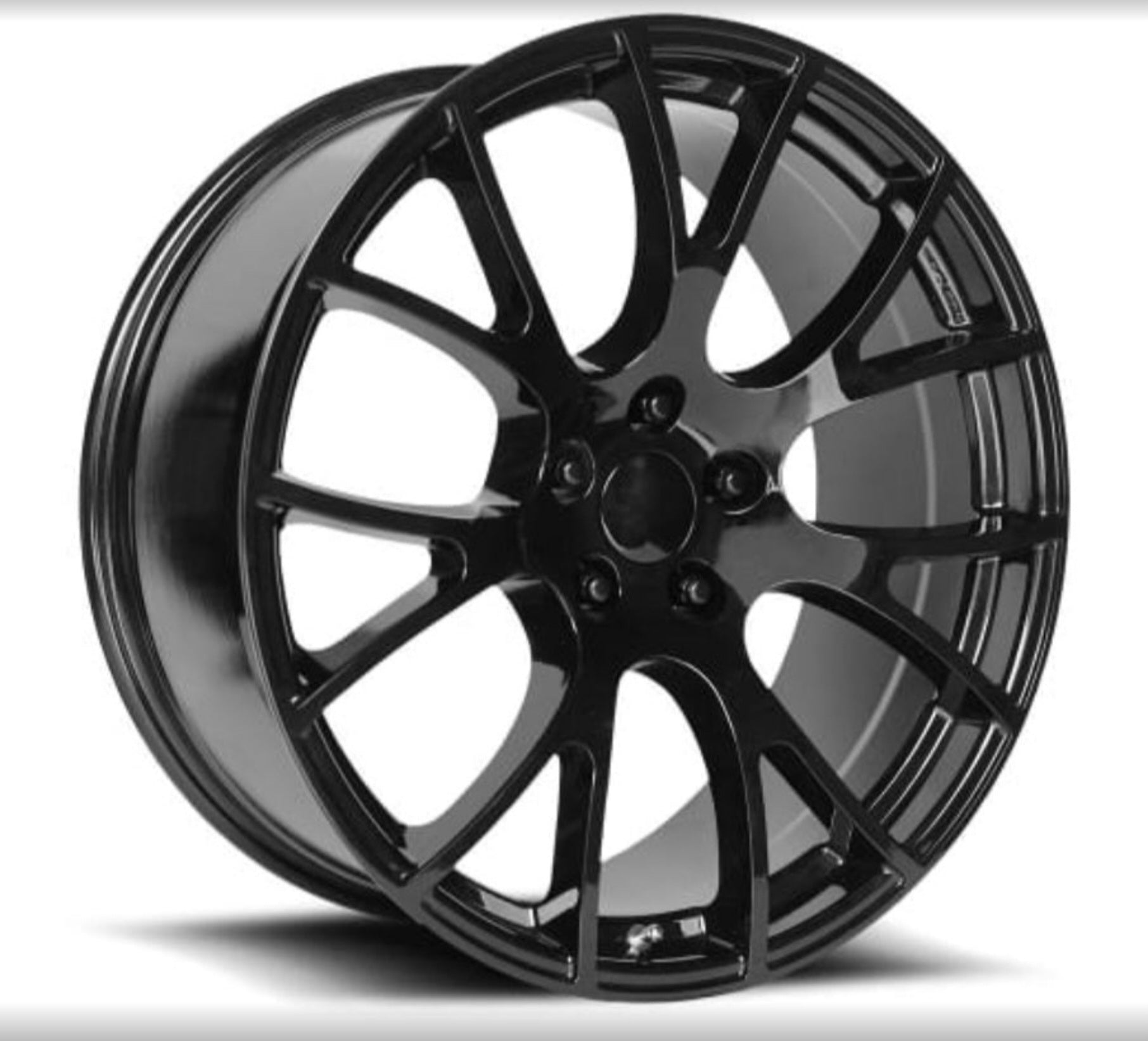 218 22x9.5 5x115 GLOSS BLACK - Gun Hill Tire House (WTW - WHOLESALE TIRES & WHEELS)