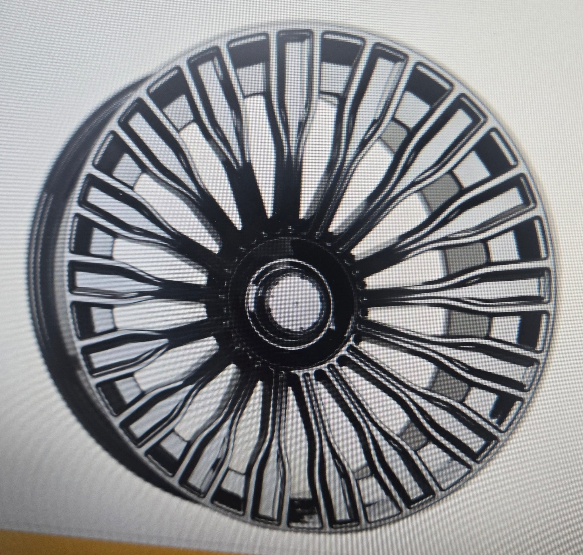 W848 20X9.5 5X112 GLOSS BACK - Gun Hill Tire House (WTW - WHOLESALE TIRES & WHEELS)