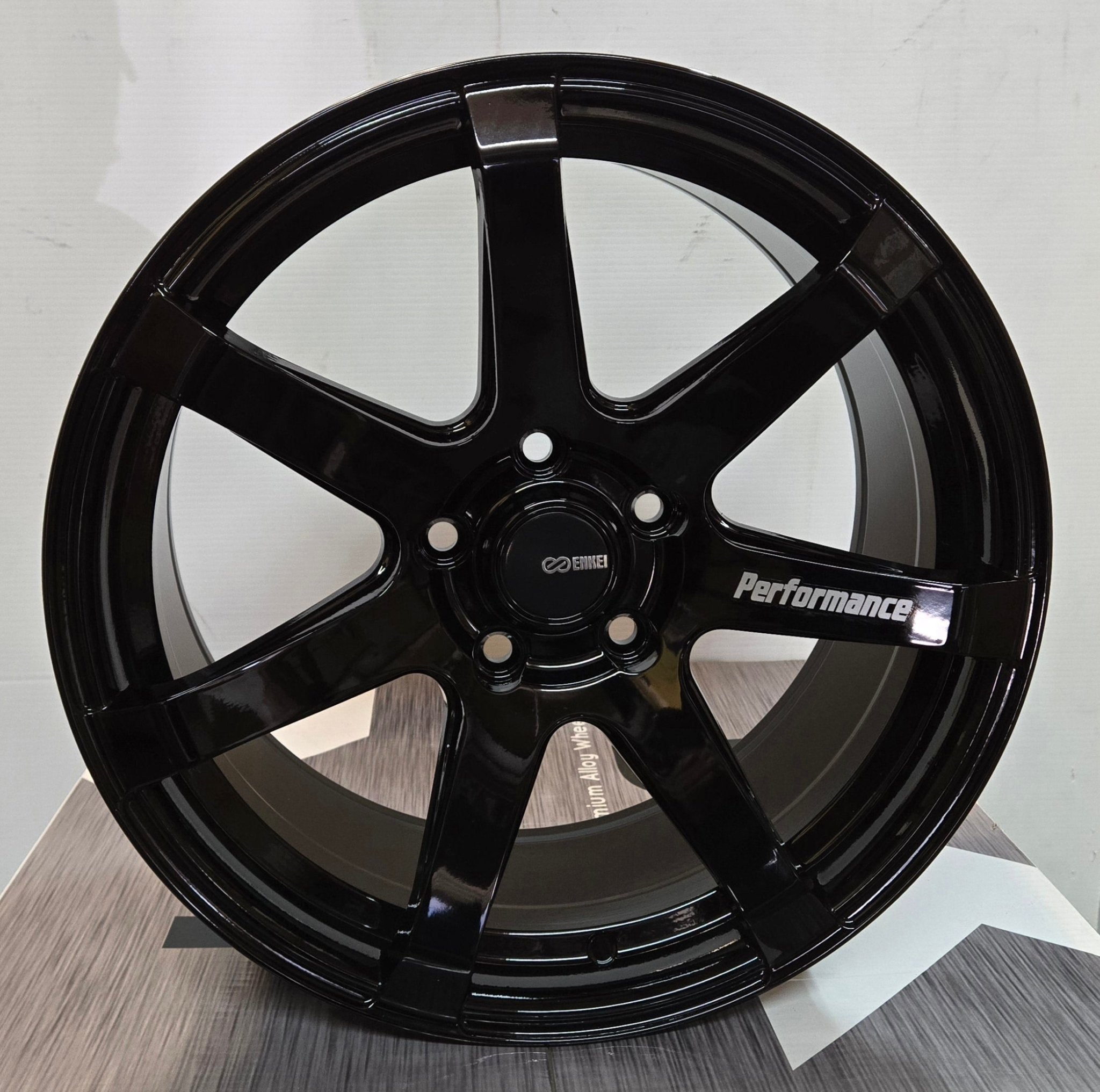 AR - 7780 17X8.0 5X114.3 PIANO BLACK - Gun Hill Tire House (WTW - WHOLESALE TIRES & WHEELS)