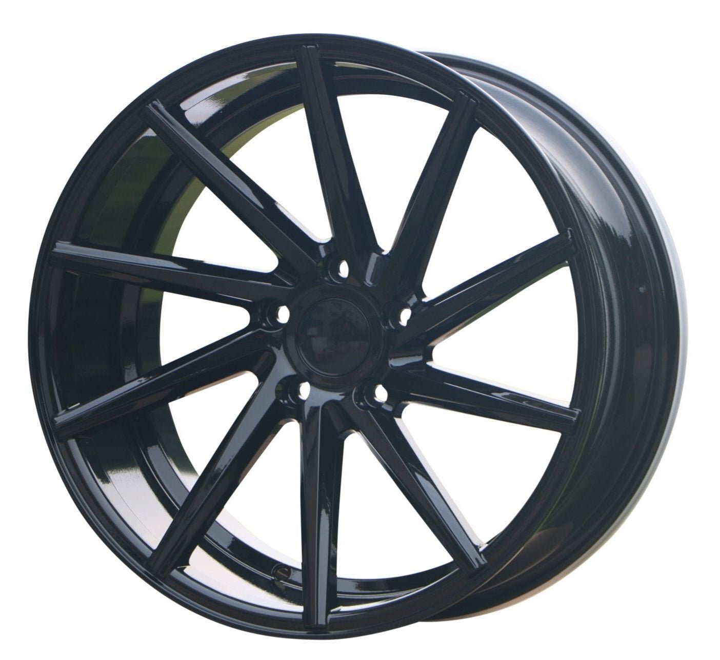 W013 19X8.5 5X112 5X112 5X114.3 GLOSS BLACK - Gun Hill Tire House (WTW - WHOLESALE TIRES & WHEELS)