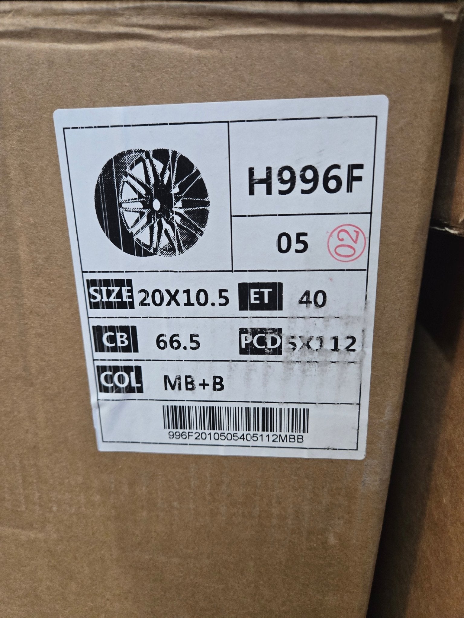H996F 818M STYLE 20X10.5 5X112 PIANO BLACK MACHINED FACE DARK TINTED - Gun Hill Tire House (WTW - WHOLESALE TIRES & WHEELS)