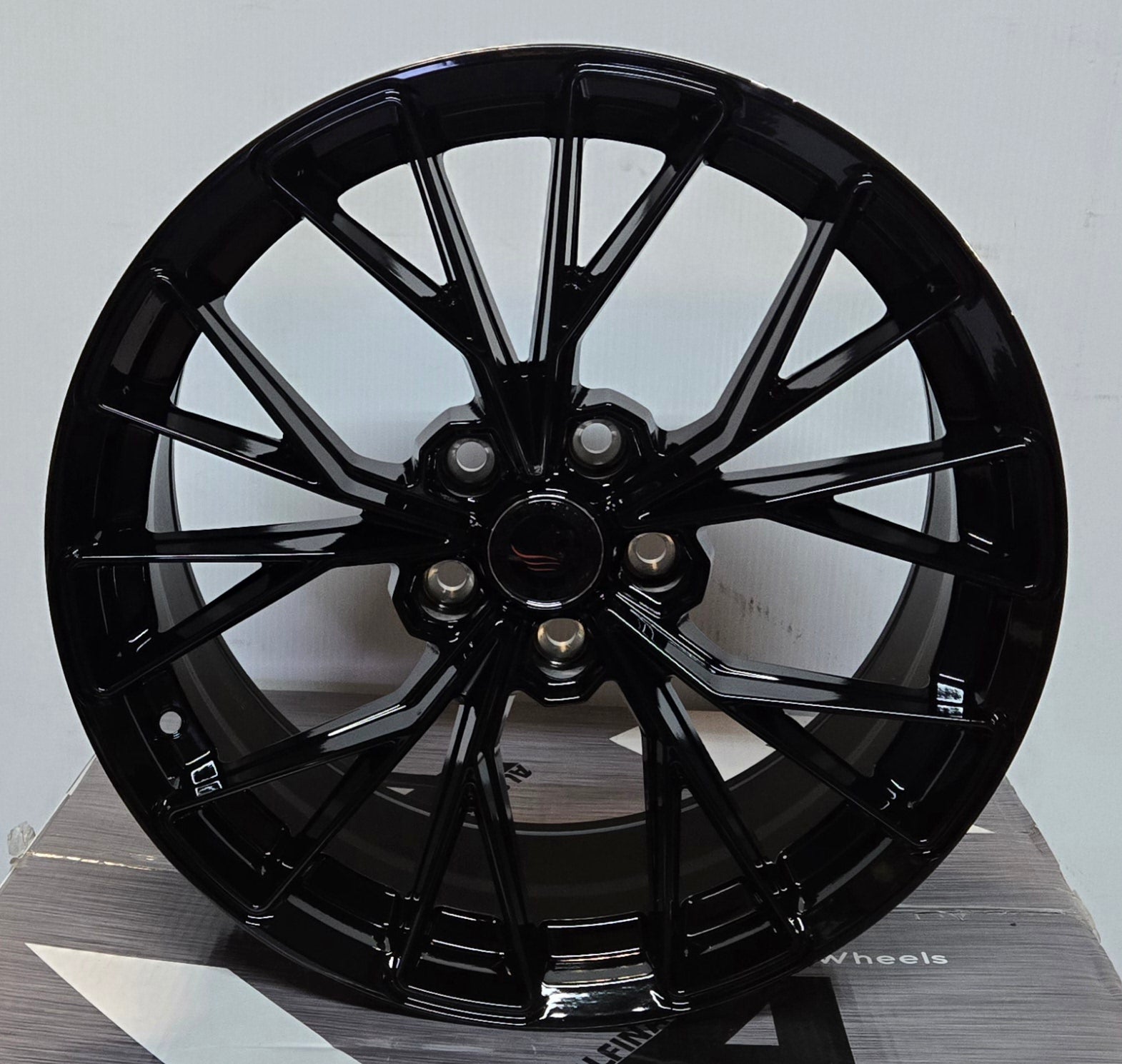 PEGASUS FF127 18X8.5 5x112 / 5x114.3 PIANO BLACK - Gun Hill Tire House (WTW - WHOLESALE TIRES & WHEELS)