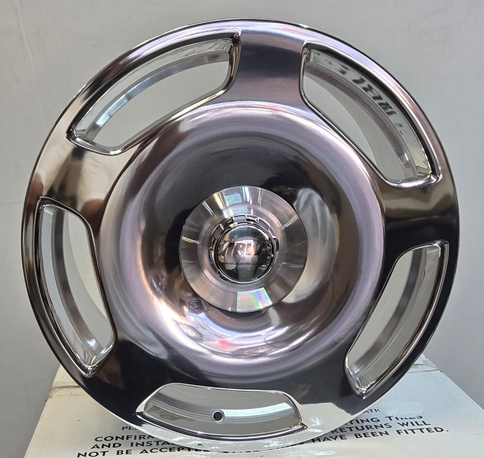 H3068 19x9.5 5x112 EXTRA HIGH SPEED POLISHED - Gun Hill Tire House (WTW - WHOLESALE TIRES & WHEELS)